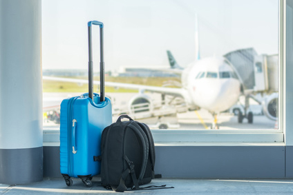 Flughafentransfer - Taxi Pfeiffer in Waldkraiburg Bild vom Gepäck am Flughafen